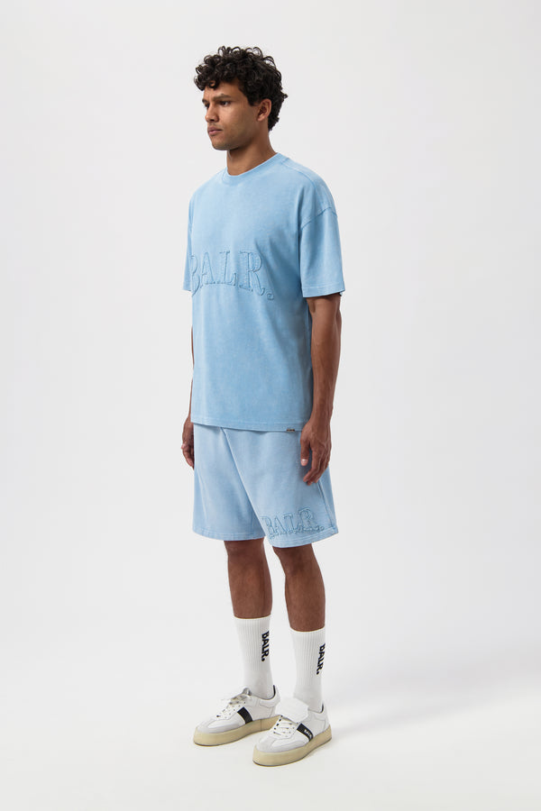 Balr. Urban Washed Box T-Shirt Breeze Blue