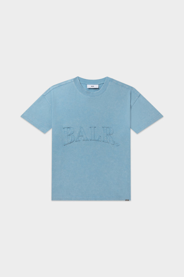 balr. Urban Washed Box T-Shirt Breeze Blue