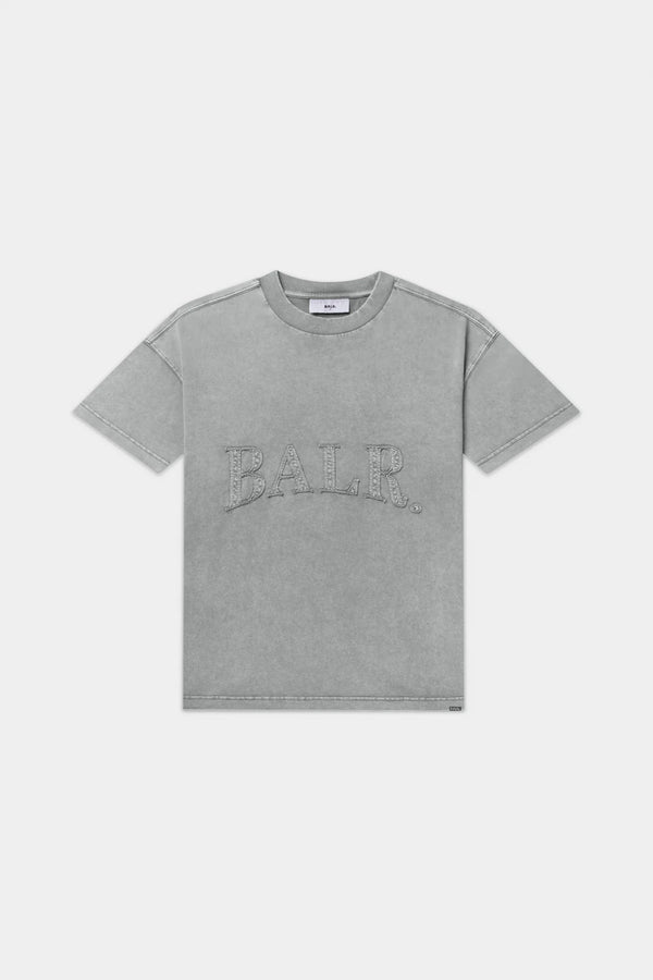 balr. Urban Washed Box T-Shirt Dove Grey