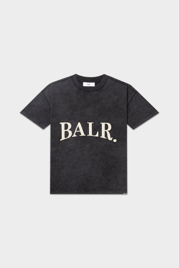 balr. Urban Washed Box T-Shirt Jet Black