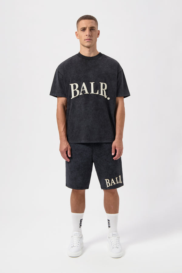 Balr. Urban Washed Box T-Shirt Jet Black