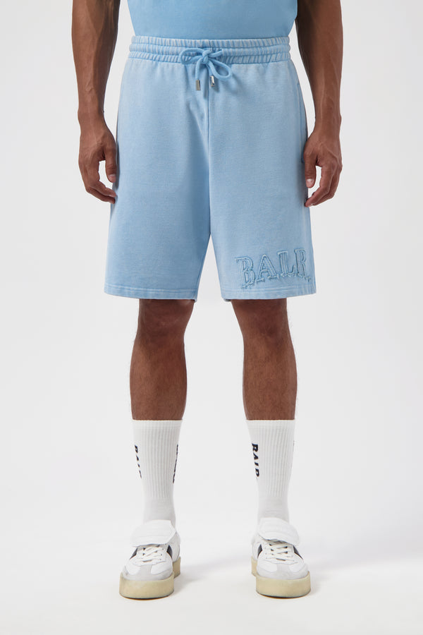Balr. Urban Washed Sweat Shorts Breeze Blue
