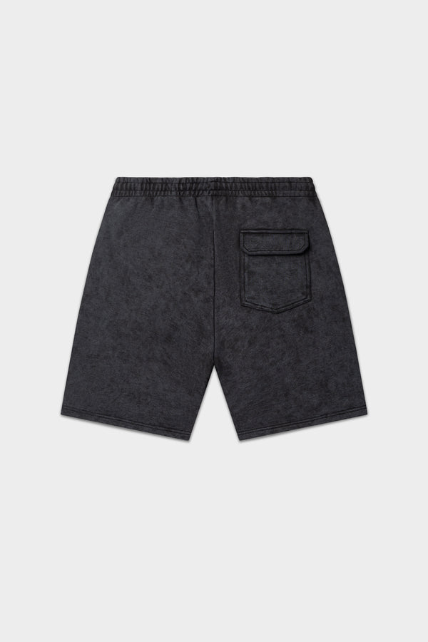Balr. Urban Washed Sweat Shorts Jet Black