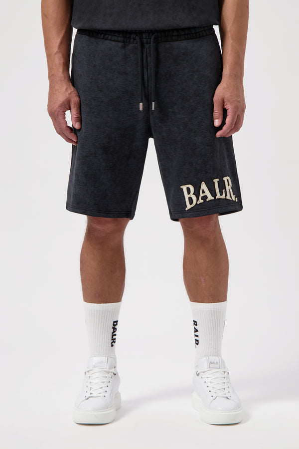 Balr. Urban Washed Sweat Shorts Jet Black