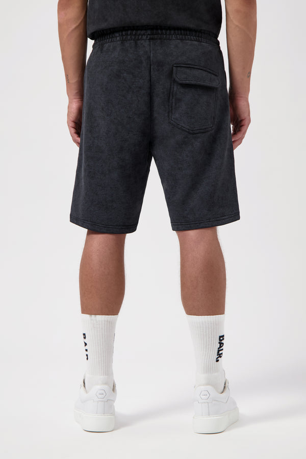 Balr. Urban Washed Sweat Shorts Jet Black