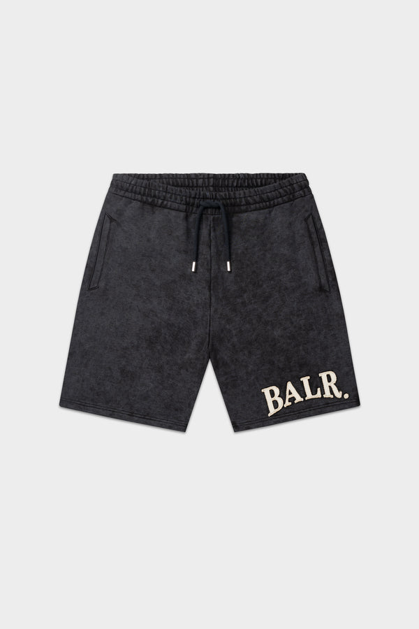 balr. Urban Washed Sweat Shorts Jet Black