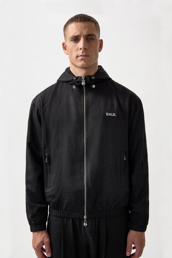 Balr. XI Hooded Jacket Jet Black