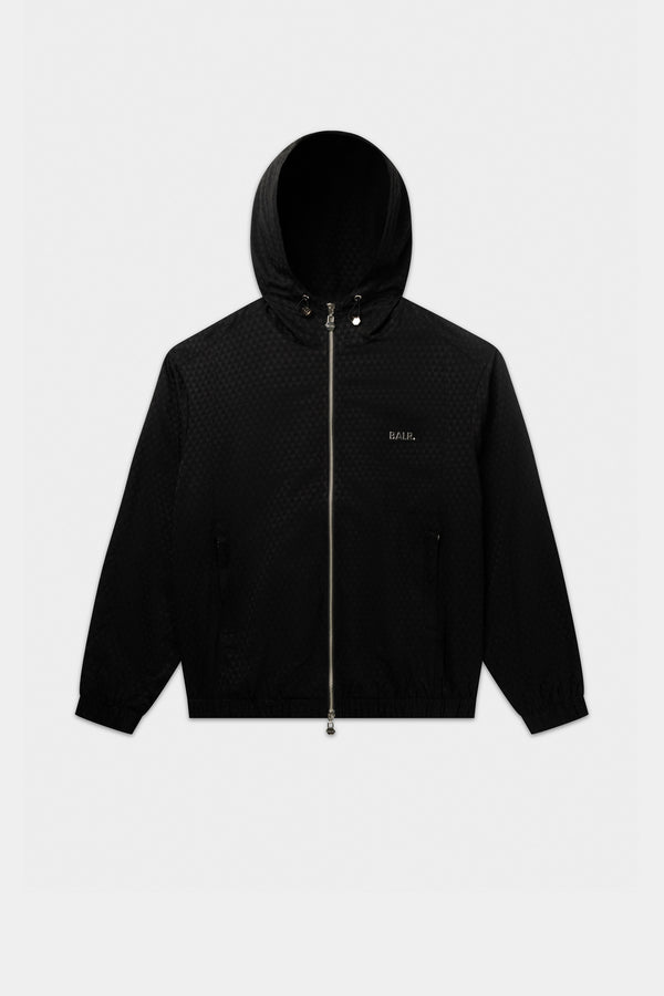 balr. XI Hooded Jacket Jet Black