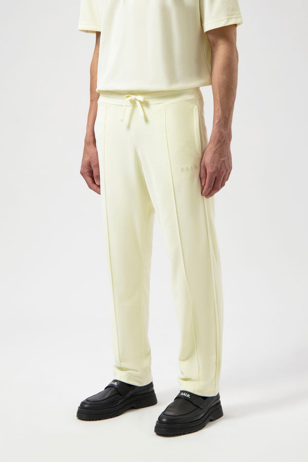 Balr. Brand Luxe Regular Straight Fit Pants White Swan
