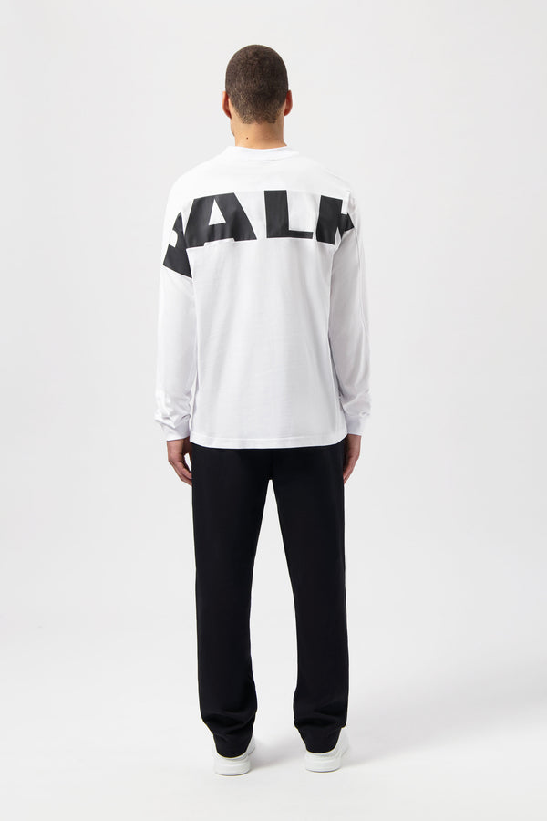 Balr. Game Day Box Fit Long Sleeve T-Shirt Bright White