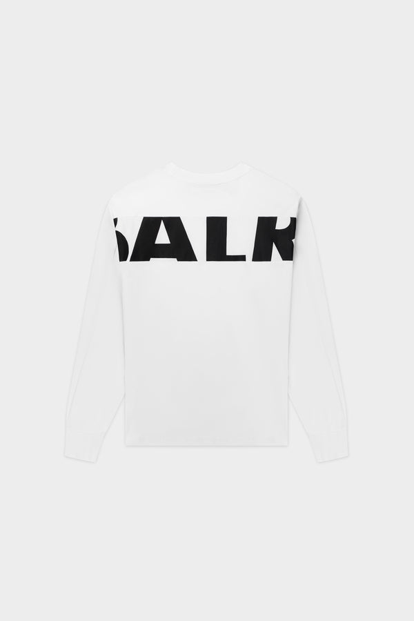 Balr. Game Day Box Fit Long Sleeve T-Shirt Bright White