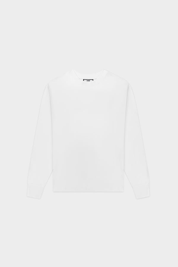 balr. Game Day Box Fit Long Sleeve T-Shirt Bright White