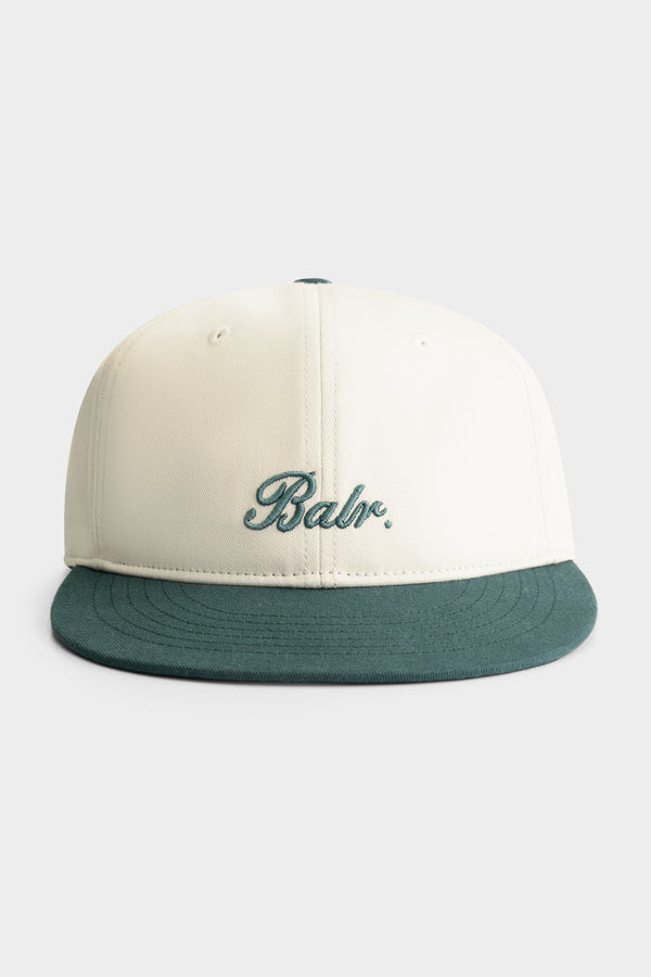 balr. Identity Baseball Cap Light Beige/Botanical Green