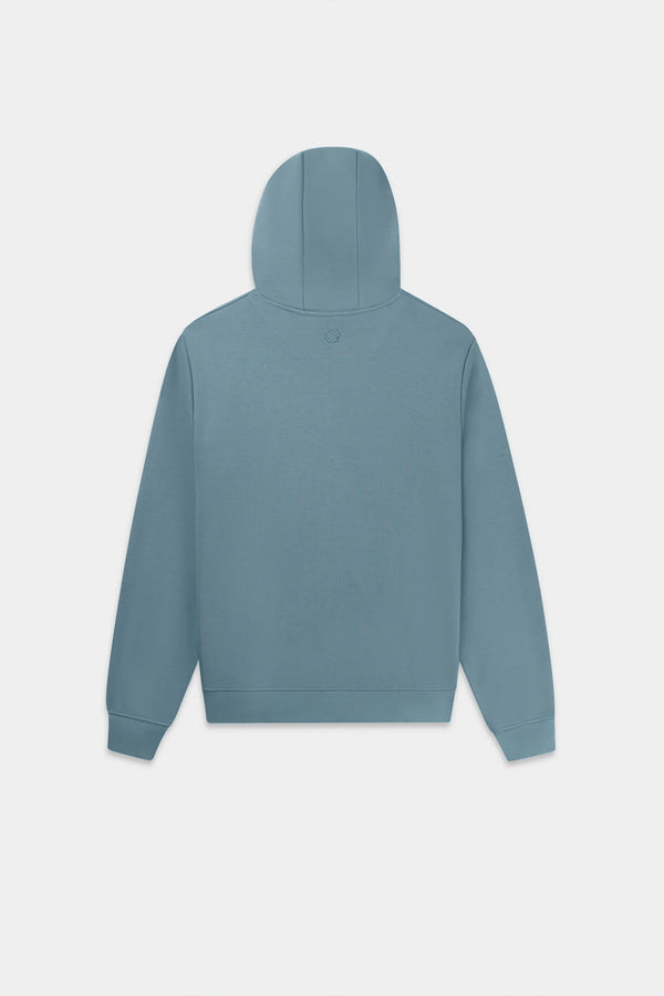 Balr. Q-Series Regular Fit Zip Through Hoodie Goblin Blue