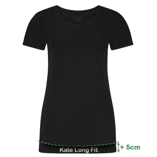 bamboo basics Long Fit T-shirts Kate