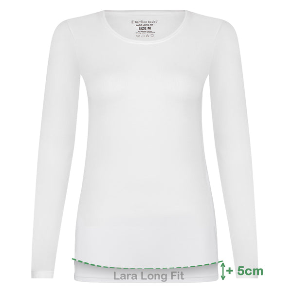 bamboo basics Long Fit T-shirts lange mouw Lara