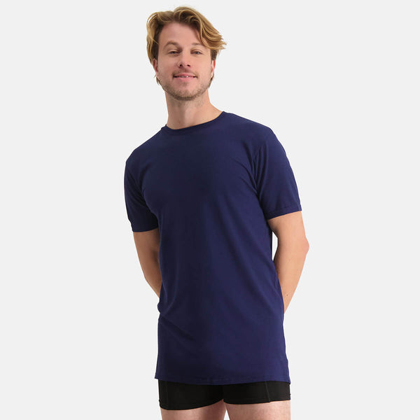 Bamboo Basics Long Fit T-Shirts Ruben Ronde Hals
