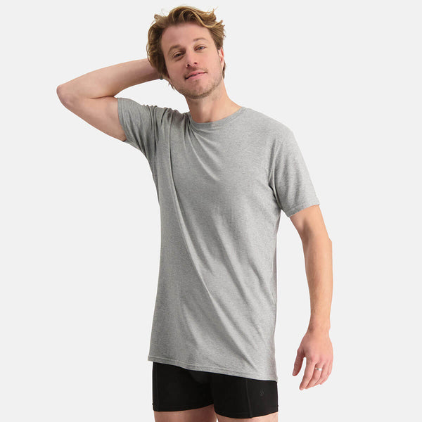 Bamboo Basics Long Fit T-Shirts Ruben Ronde Hals