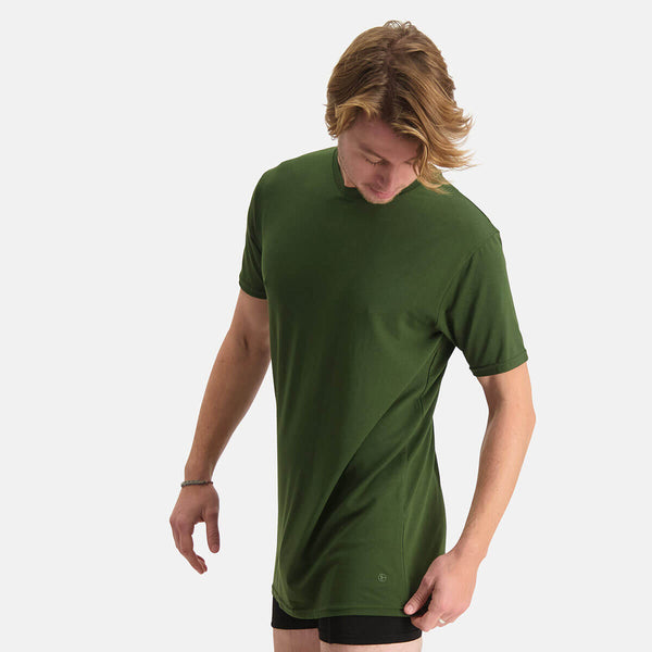 Bamboo Basics Long Fit T-Shirts Ruben Ronde Hals