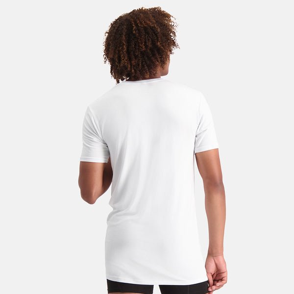 Bamboo Basics Long Fit T-Shirts Velo V-hals