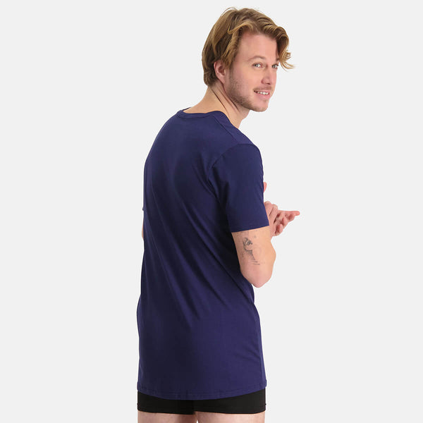 Bamboo Basics Long Fit T-Shirts Velo V-hals