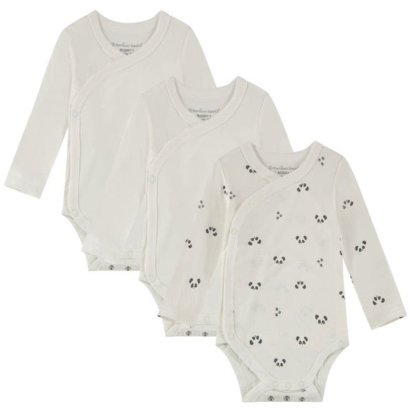 bamboo basics Overslagromper lange mouw BOBBY