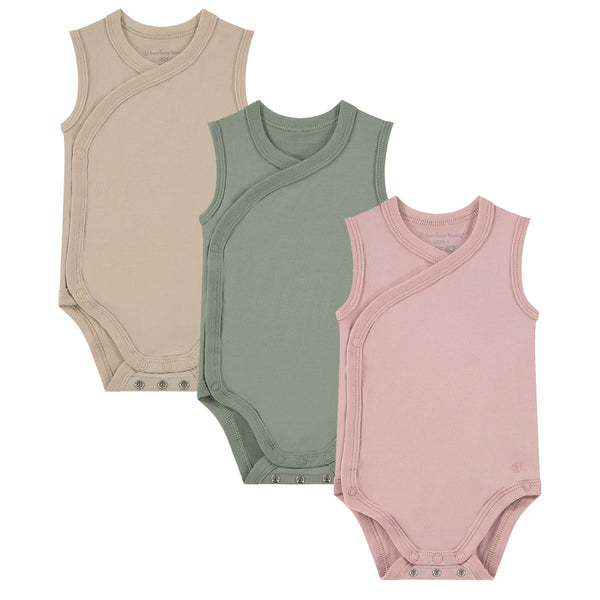 bamboo basics Overslagromper zonder mouw IZZY