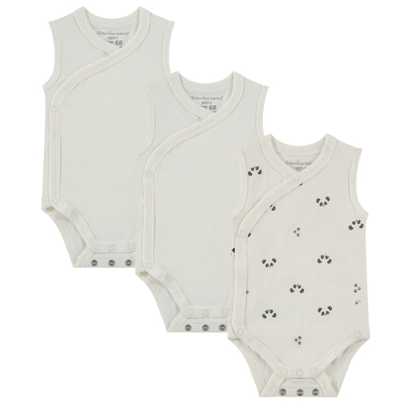 bamboo basics Overslagromper zonder mouw IZZY