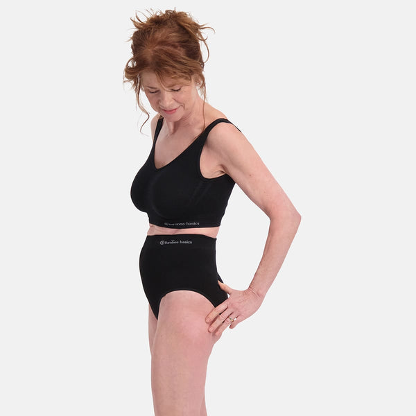 Bamboo Basics Seamless Extra High Briefs Amy