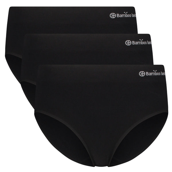 Bamboo Basics Seamless Rib Full Briefs Rosa
