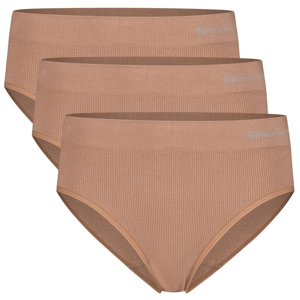 Bamboo Basics Seamless Rib Full Briefs Rosa