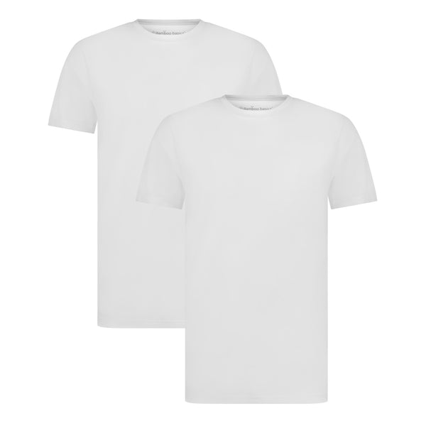 Bamboo Basics Slimfit T-Shirts Reno Ronde Hals