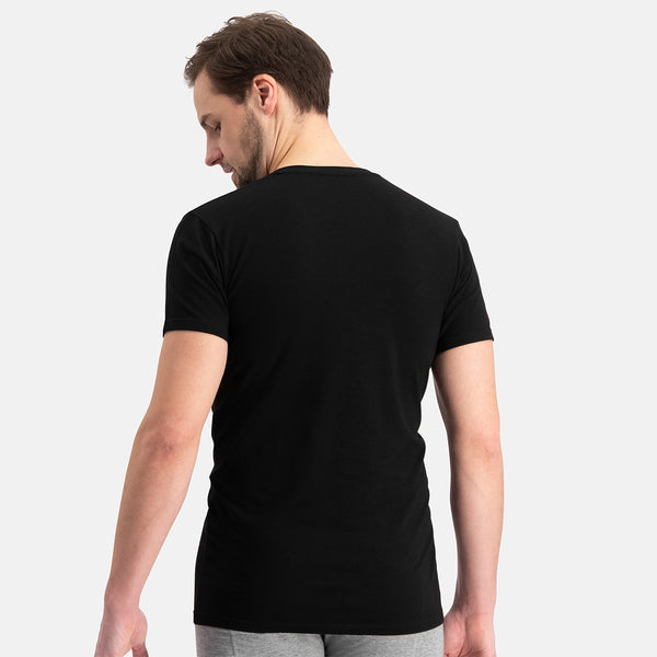 Bamboo Basics Slimfit T-Shirts Vinn V-hals