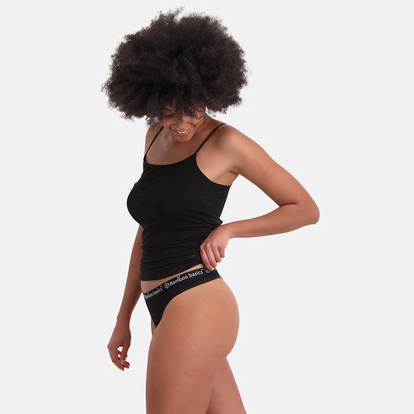 Bamboo Basics Spaghetti Tops (2-pack) + Strings (3-pack)