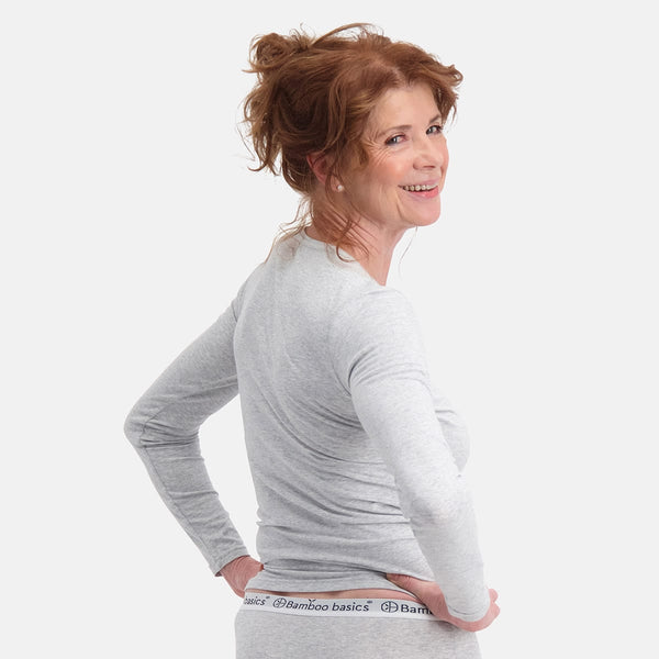 Bamboo Basics T-shirts Lange Mouw Lara