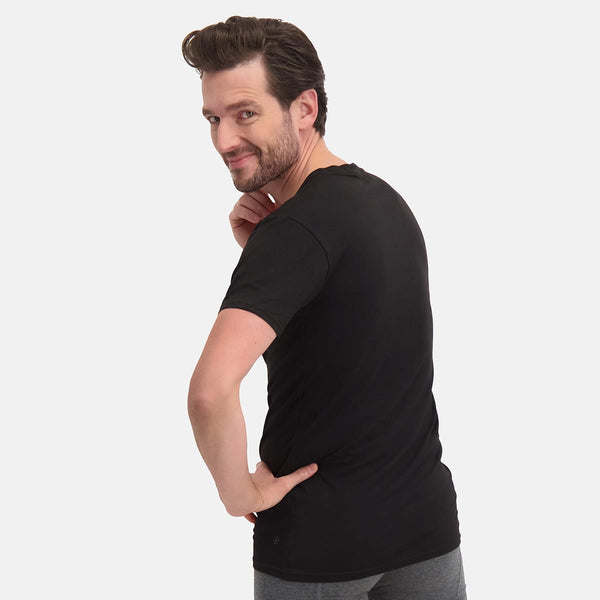 Bamboo Basics T-Shirts Velo V-hals (4-pack)