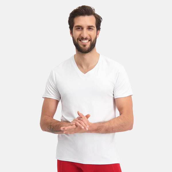 bamboo basics T-Shirts Velo V-hals