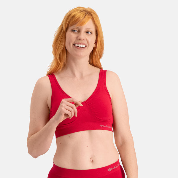Bamboo Basics Seamless Padded Bra + Full Brief (3-pack)