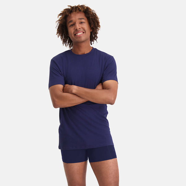 Bamboo Basics T-shirts Ronde Hals (2-pack) + Boxershorts (3-pack)
