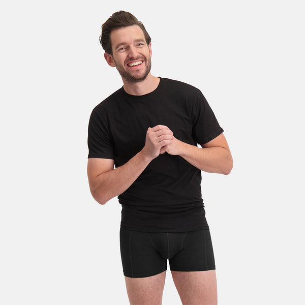 Bamboo Basics T-shirts Ronde Hals (2-pack) + Boxershorts (3-pack)