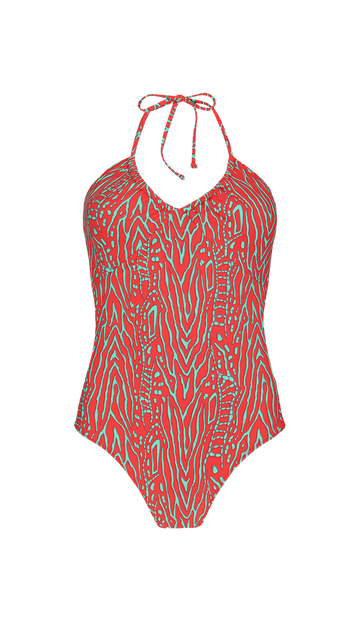 barts Anangu V-Neck One Piece V-nek badpak