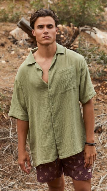 Barts Cayrlos Shirt Katoenen Heren Overhemd