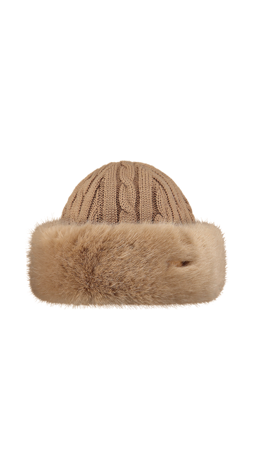 Barts Fur Cable Bandhat Warme Dames Hoed