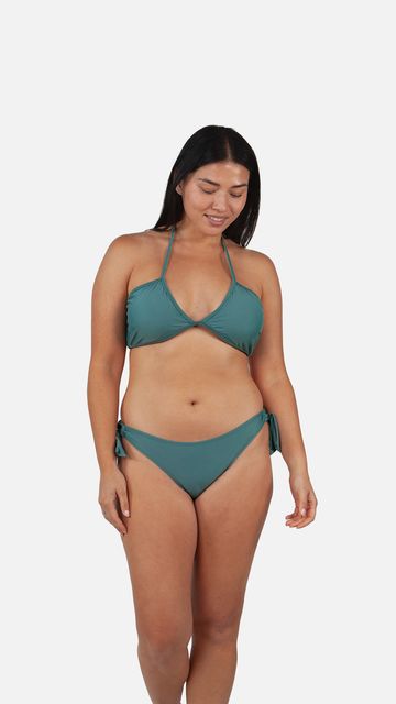 Barts Kelli Plunge Halter Effen Plunge Bikinitop