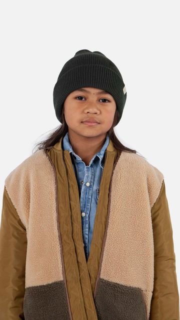 Barts Kinabalu Beanie Kids Jongens Muts Met Omslag