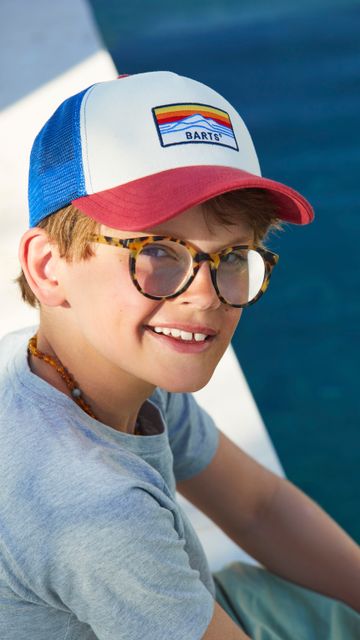 Barts Koahla Cap Kinderpet Met Mesh Achterkant