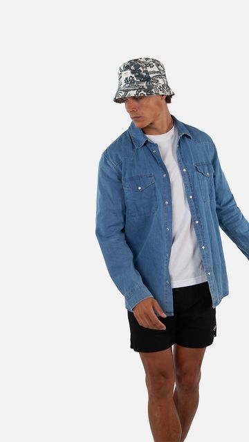 Barts Lowan Hat Buckethat Met All-over Print