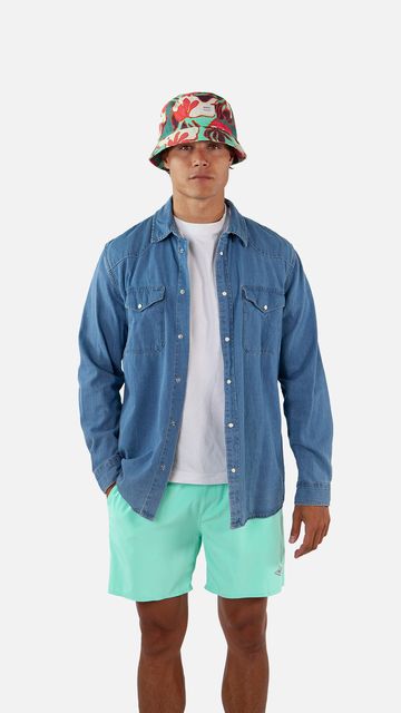 Barts Lowan Hat Buckethat Mit Allover-Print