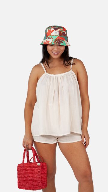 Barts Lowan Hat Buckethat Mit Allover-Print