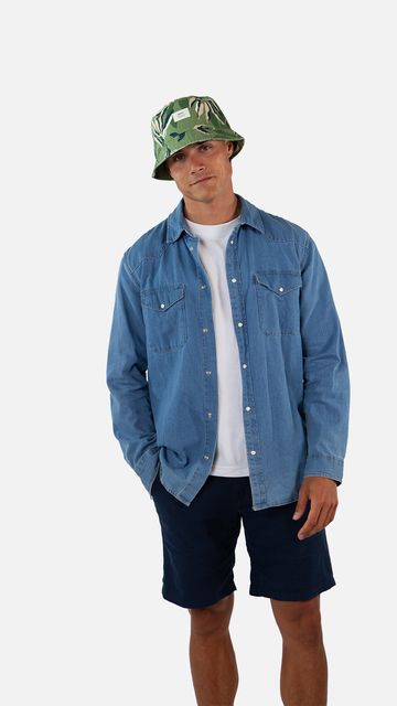 Barts Lowan Hat Buckethat Mit Allover-Print